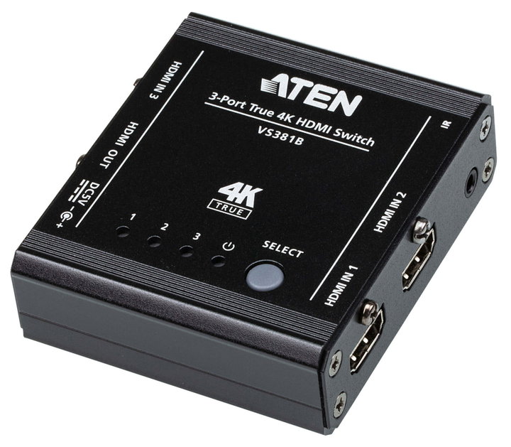 Switch True 4K HDMI a 3 porte - Aten IDATA VS-381B