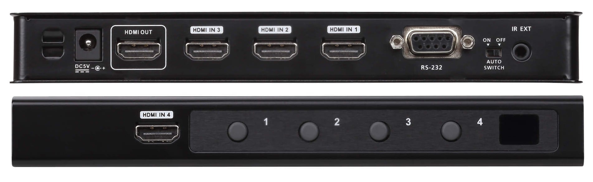 Switch HDMI 4K Reale a 4 porte, VS481C - Aten IDATA VS-481C