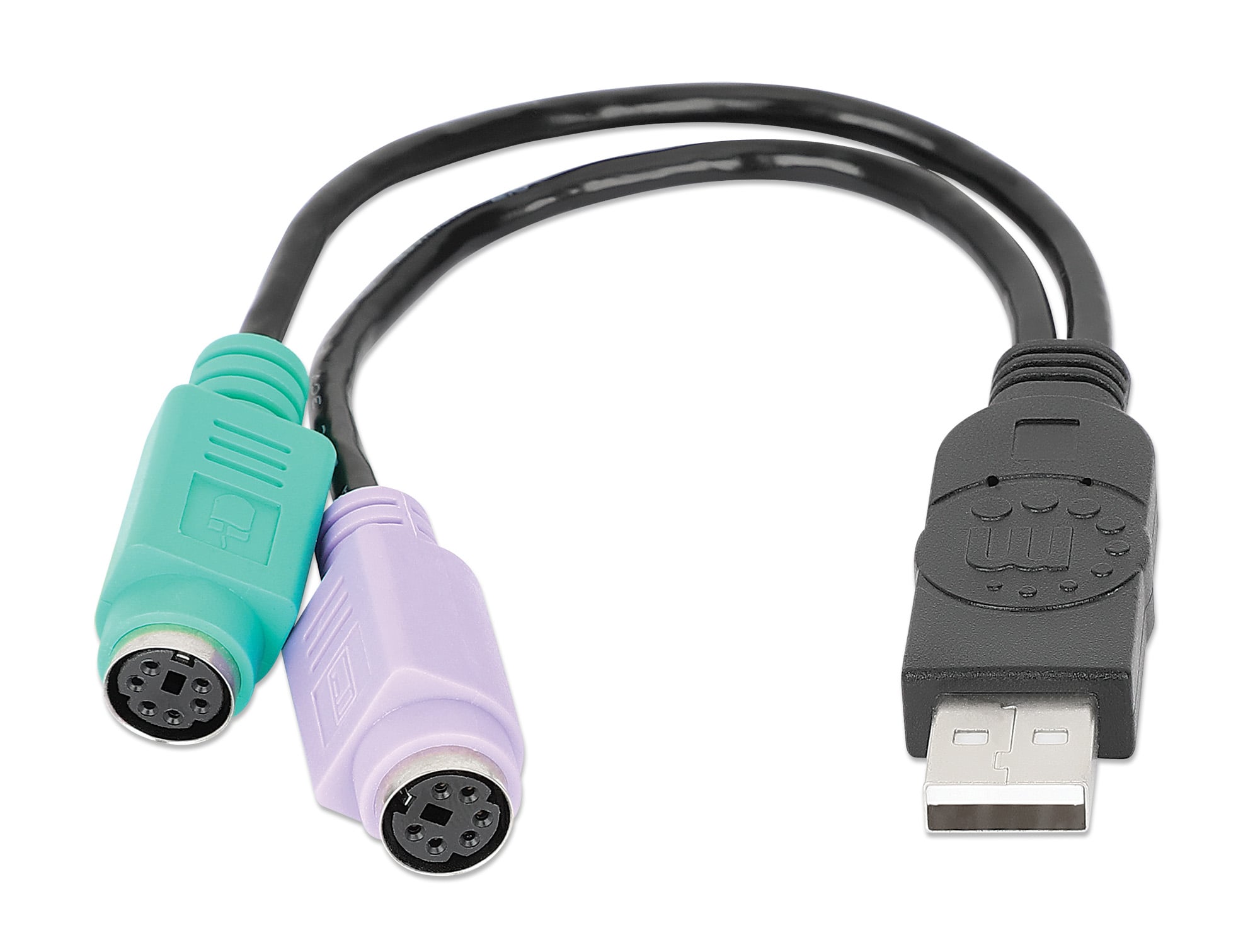 Adattatore USB a doppio PS/2 - Manhattan IDATA Y-PS2/USB