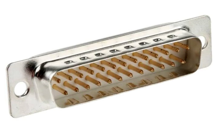 Connector D-SUB 25 Poly Male to Weld - Techly NP IDSUB 25 -P-S