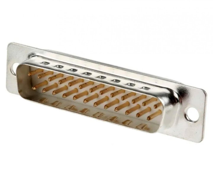 Connector D-SUB 25 Poly Male to Weld - Techly NP IDSUB 25 -P-S