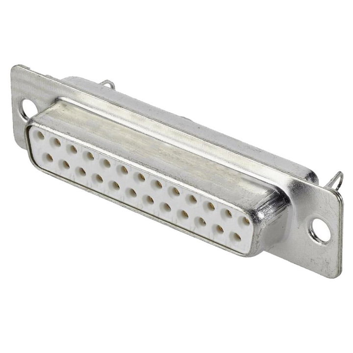 Connector D-SUB 25 Poli Female to Weld - Techly NP IDSUB 25 -S-S
