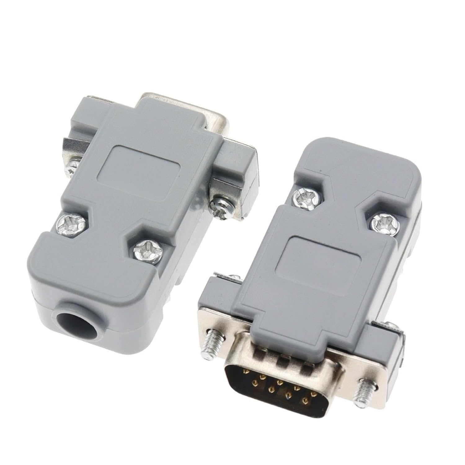 Case for D-Sub 9 Poli in Plastic - Techly NP IGP 09 G