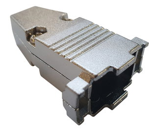 Case for D-Sub in Metal 9 poli 8,9 mm - Techly NP IGPMM 09 -G