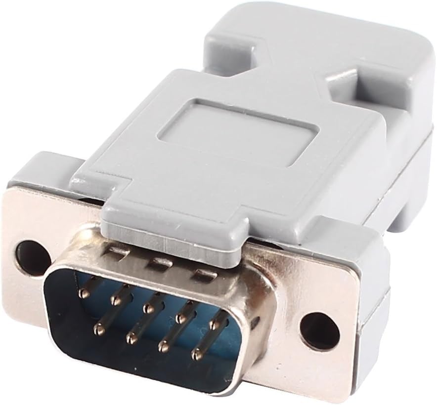 D-Sub 9 Poli Connector Case with Long Screws - Techly NP IGPU 09 -G-PL