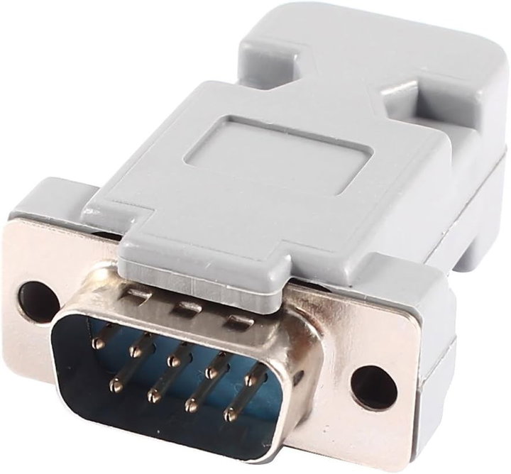 D-Sub 9 Poli Connector Case with Long Screws - Techly NP IGPU 09 -G-PL