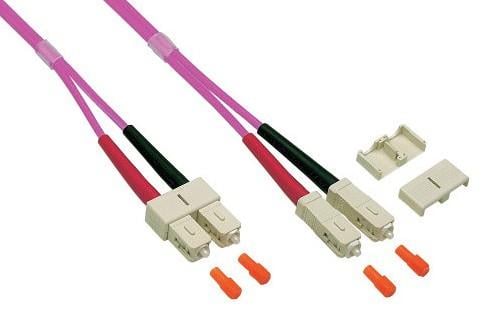 Multimodal fibre cable OM 4 SC/SC 50 / 125 5 m - Techly Professional ILWL D 5 -B- 050 /OM 4