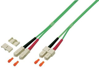 Cavo Fibra Ottica SC/SC 50/125 Multimodale 10m OM5 - OEM ILWL D5-B-100/OM5