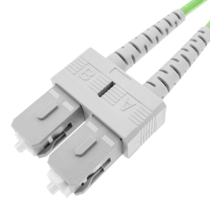 Cavo Fibra Ottica Multimodale OM5 SC/SC 50/125 10m - Techly Professional ILWL D5-B-100/OM5T