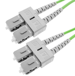 Cavo Fibra Ottica Multimodale OM5 SC/SC 50/125 15m - Techly Professional ILWL D5-B-150/OM5T