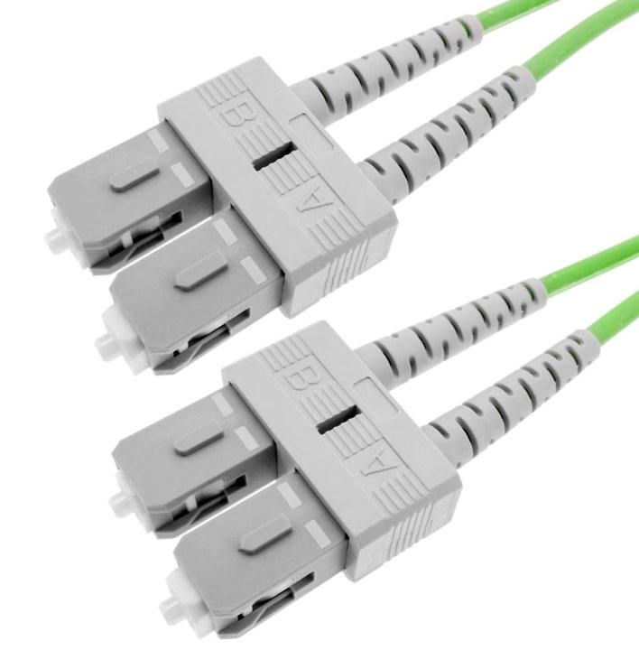 Cavo Fibra Ottica Multimodale OM5 SC/SC 50/125 15m - Techly Professional ILWL D5-B-150/OM5T