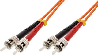 Multimodal Fiber Cable OM 1 ST/ST 62,5 / 125 10 m - Techly Professional ILWL D 6 -A- 100