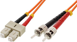 Optical fibre cable SC/ST 62,5 / 125 Multimodal 10 m OM 1 - Techly Professional ILWL D 6 -C- 100
