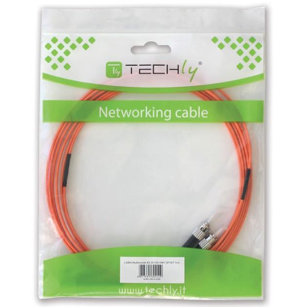 Cavo Fibra Ottica Multimodale OM1 LC/LC 62,5/125 20m - Techly Professional ILWL D6-LCLC-200