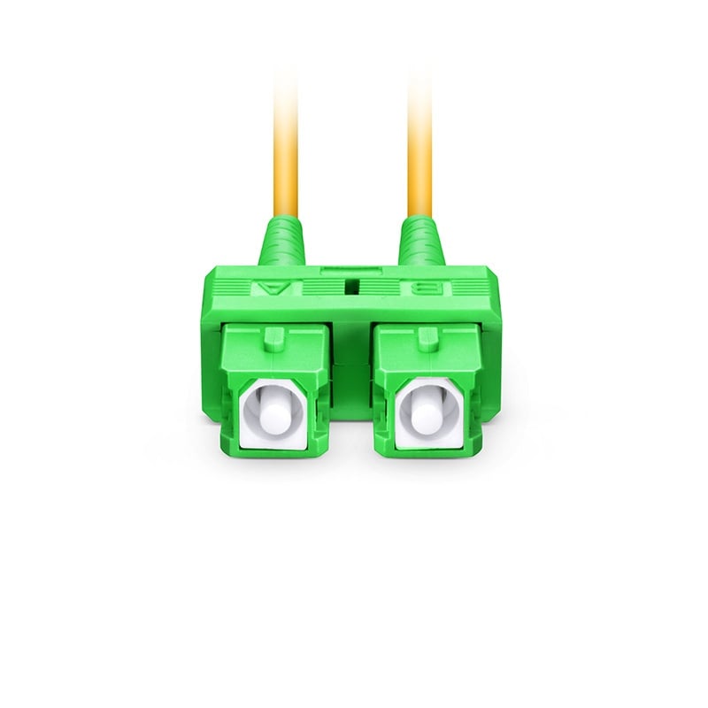 Cavo Fibra Ottica Monomodale OS2 SC/APC Duplex a SC/APC Duplex 9/125 G657.A2 5m - Techly Professional ILWL D9-BA-050