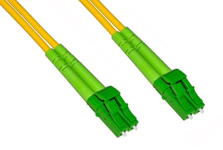 Cavo Fibra Ottica Monomodale OS2 LC/APC Duplex a LC/APC Duplex 9/125 G657.A2 5m - Techly Professional ILWL D9-LCALCA-050
