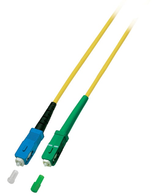 Optical fibre cable Monomodal OS 2 SC-SC/APC 9 / 125 5 m - ILWL D 9 -M- 050