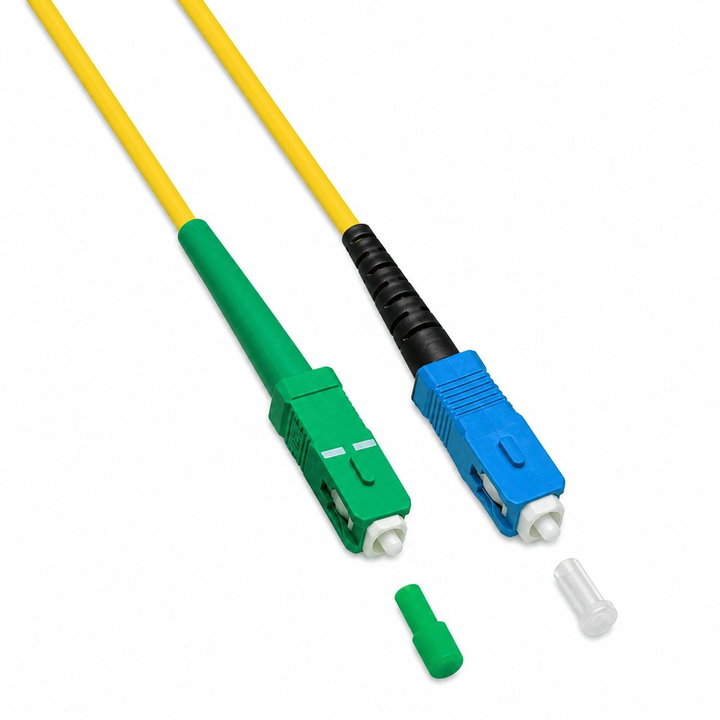 Cavo Fibra Ottica Monomodale OS2 SC-APC/SC-UPC 9/125 7m - Techly Professional ILWL D9-M-070TY