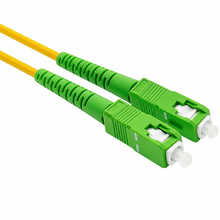 Cavo Fibra Ottica Monomodale OS2 SC/APC-SC/APC 9/125 10m - Techly Professional ILWL D9-MA-100TY