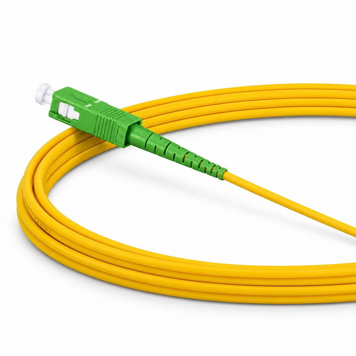 Cavo Fibra Ottica Monomodale OS2 SC/APC-SC/APC 9/125 15m - Techly Professional ILWL D9-MA-150TY