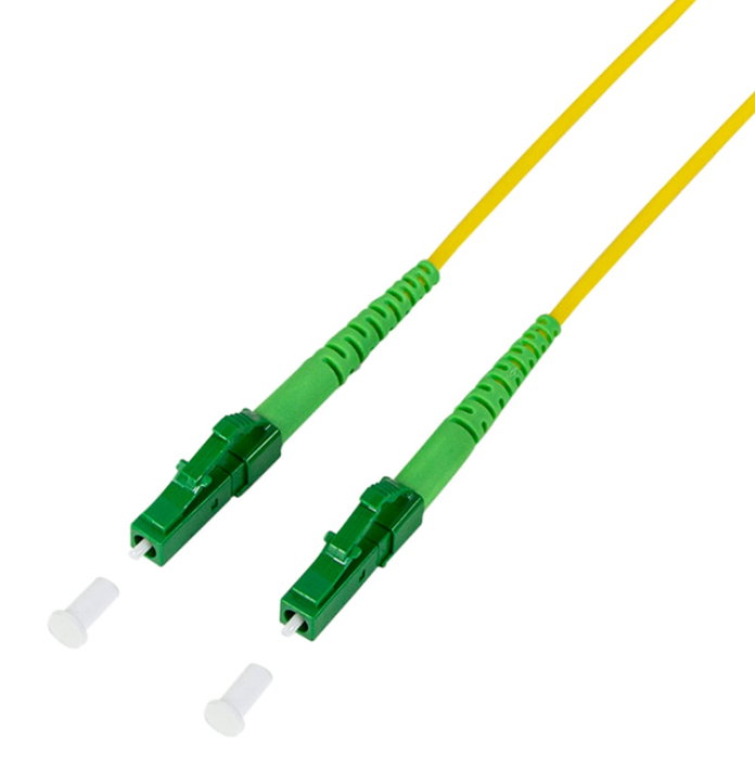 Cavo Fibra Ottica Monomodale OS2 LC/APC LC/APC 9/125 10m - Techly Professional ILWL D9-MLLA-100TY