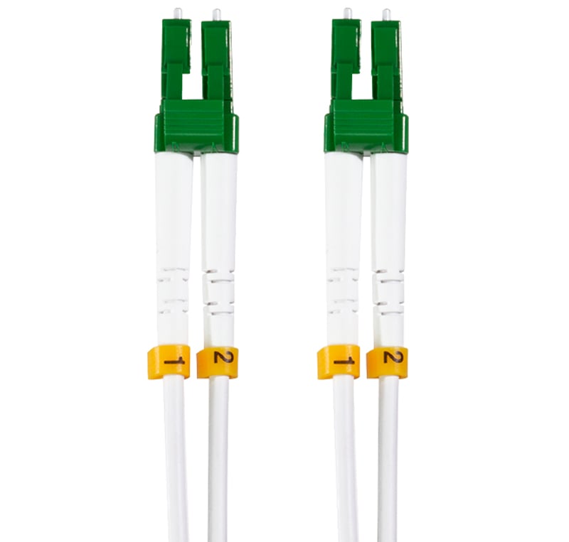 Optical Fiber Cable Armed OS 2 LC/APC Steel Duplex 9 / 125 1 m - Logilink ILWL D 9 A-LCAPC- 010