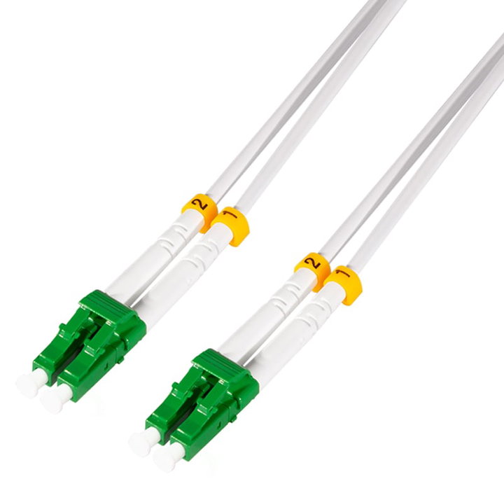 Cavo Fibra Ottica Armato Acciaio OS2 LC/APC Duplex 9/125 3m - Logilink ILWL D9A-LCAPC-030