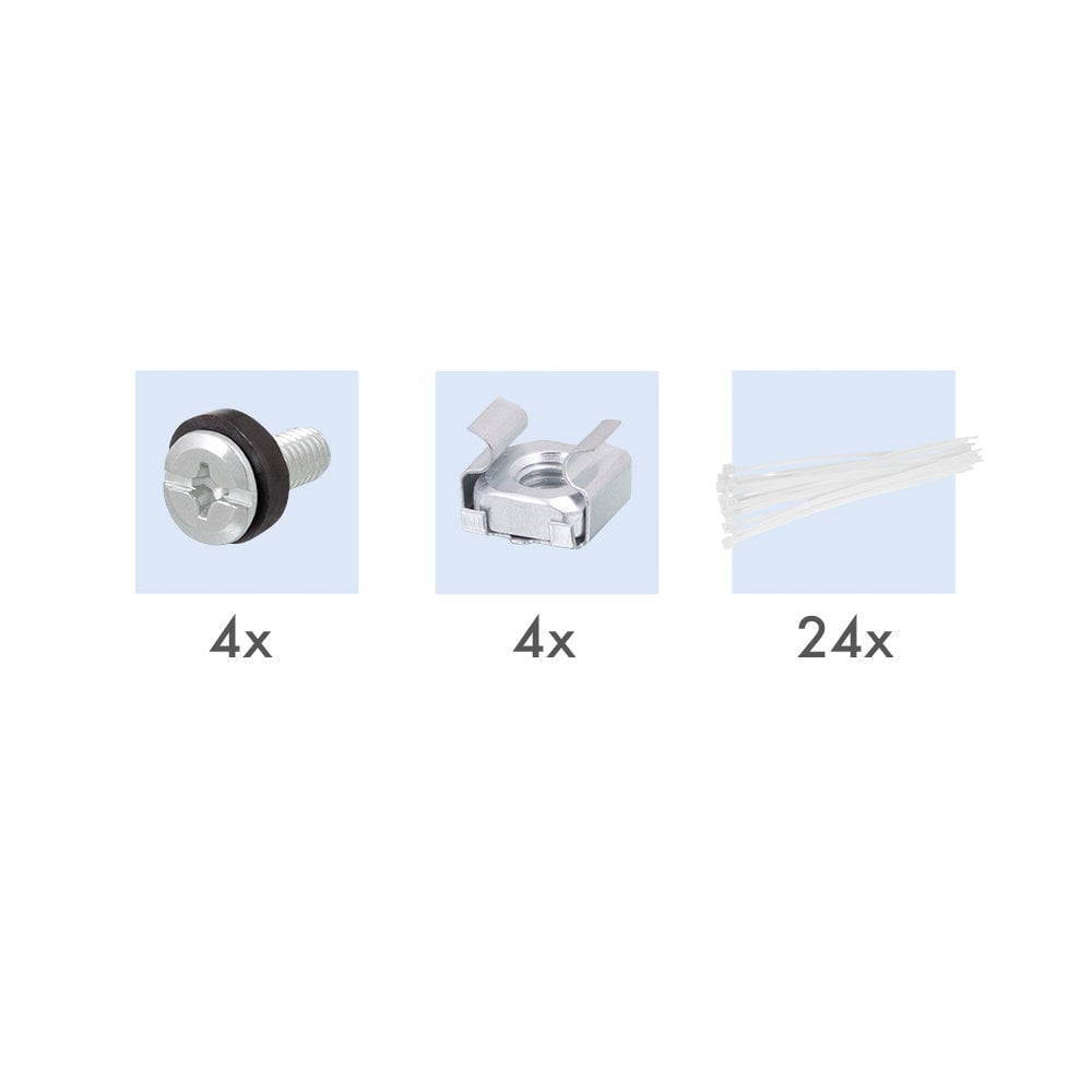Pannello di Distribuzione 24 bussole SC Duplex / LC Quad 1U Nero - Logilink ILWL FOP-24SCD-BK