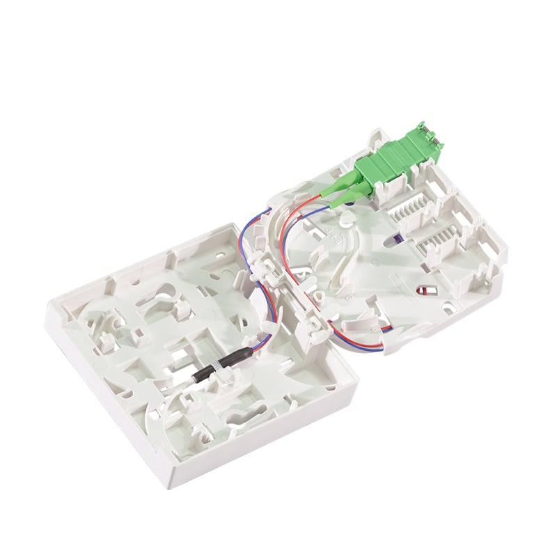 Scatola di Terminazione Ottica FTTH 1x LCD/APC con Cavo di Collegamento 30m - Logilink ILWL FT1-LCDAPC-3