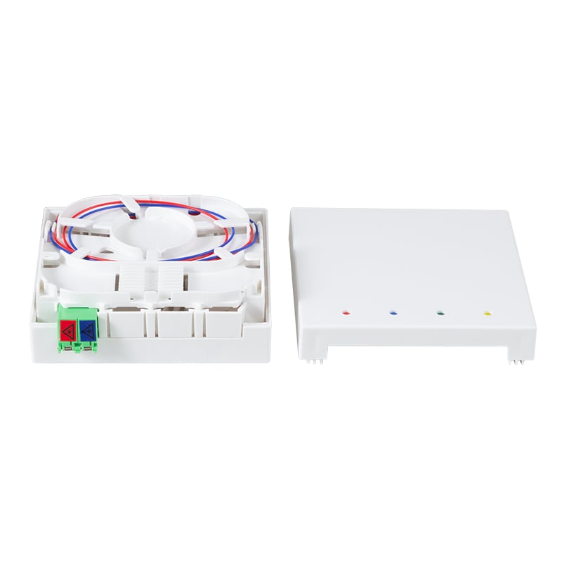 Scatola di Terminazione Ottica FTTH 1x LCD/APC con Cavo di Collegamento 50m - Logilink ILWL FT1-LCDAPC-5