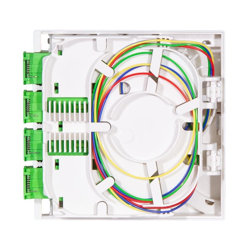 FTTH 4 x SC/APC Optic termination box with cable 30 installation m - Logilink ILWL FT 4 -SCAPC- 3