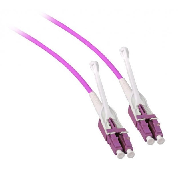 Cavo Fibra Ottica Multimodale Uniboot HD OM4 LC/LC 50/125 1m - Techly Professional ILWL OM4U-LCLC-010TY