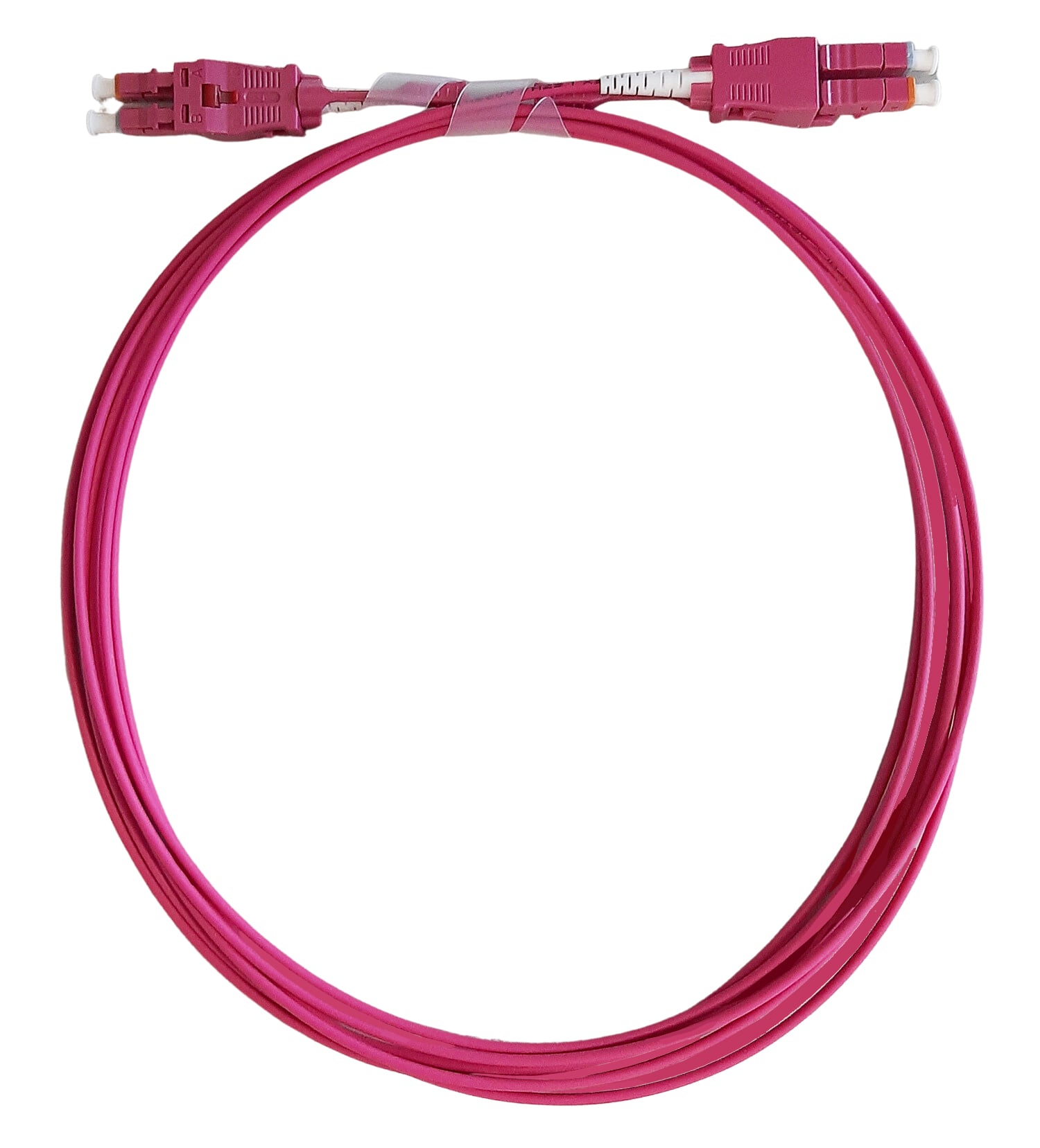 Cavo Fibra Ottica Multimodale Uniboot HD OM4 LC/LC 50/125 2m - Techly Professional ILWL OM4U-LCLC-020TY