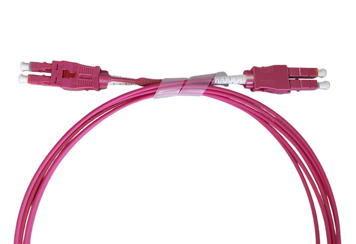 Cavo Fibra Ottica Multimodale Uniboot HD OM4 LC/LC 50/125 10m - Techly Professional ILWL OM4U-LCLC-100TY