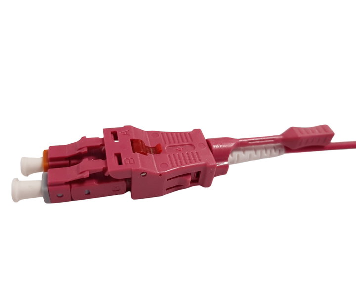 Cavo Fibra Ottica Multimodale Uniboot HD OM4 LC/LC 50/125 10m - Techly Professional ILWL OM4U-LCLC-100TY