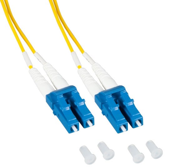 Cavo Fibra Ottica Monomodale OS2 LC/LC 9/125 3m - Techly Professional ILWL OS212-LCLC-030T