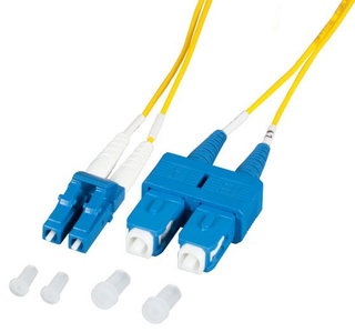 Cavo Fibra Ottica Monomodale OS2 SC/LC 9/125 1m - Techly Professional ILWL OS212-LCSC-010T