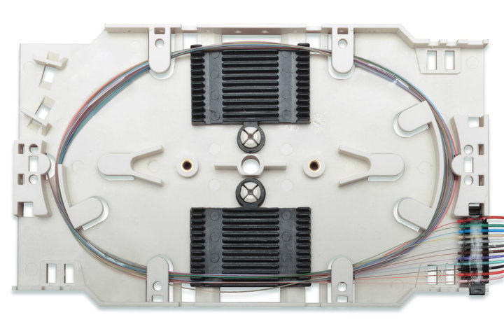 Junction box Equipped with 12 Pigtail Fiber Multimodale OM 3 LC 50 / 125 2 m - OEM ILWL PG-LC-OM 3 -SPC