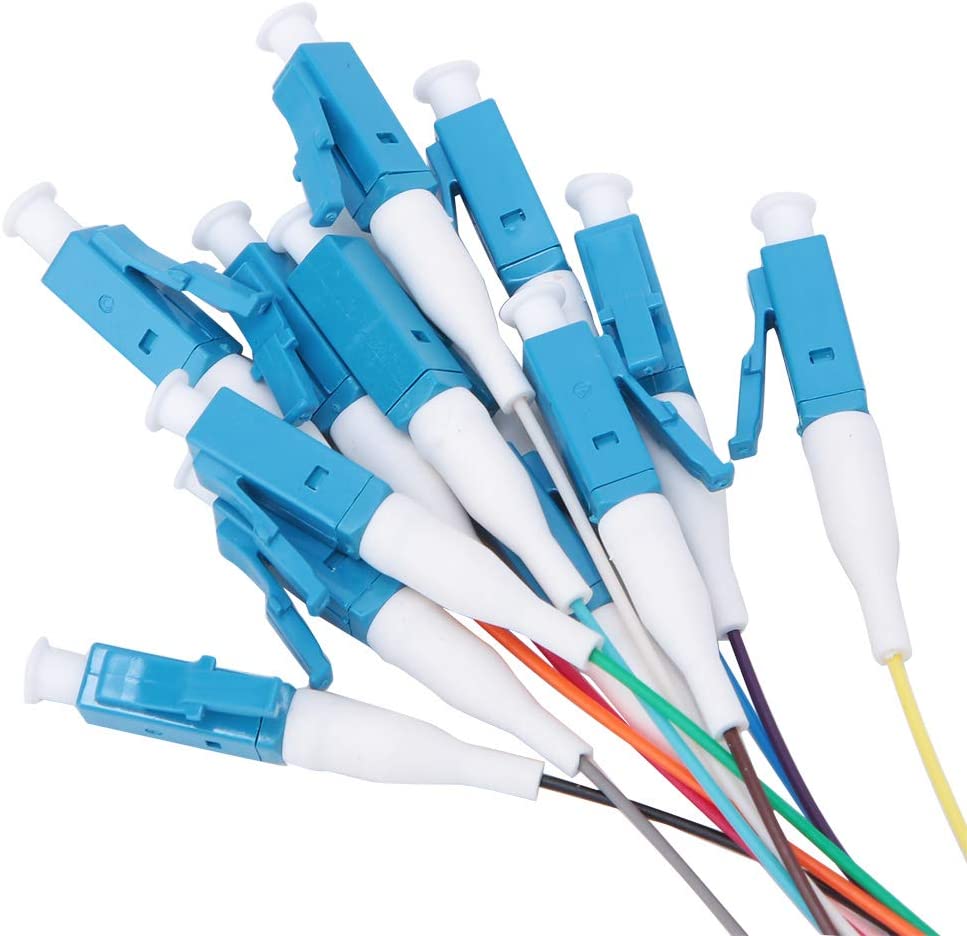 Set 12 Pigtail Fibra Ottica Monomodale OS2 LC 9/125 2m - Techly Professional ILWL PG-LC-OS2