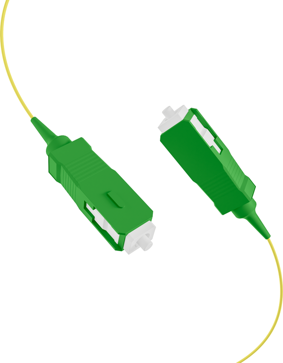 Set 12 Pigtail Fiber Optic Monomodal OS 2 SC/APC G 657 A 2 2 m Yellow - ILWL PG-SC/APC-OS 2 A