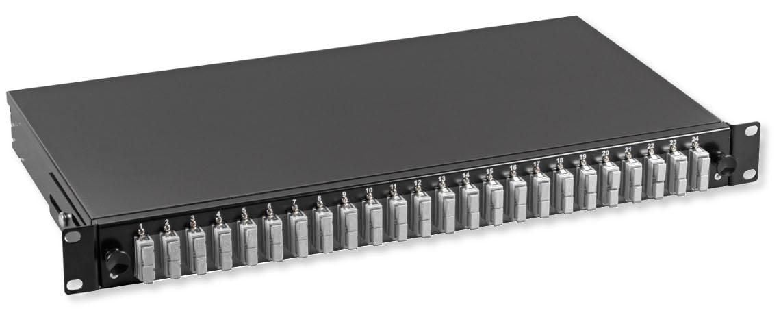 19 optical drawer " 1 HE 24 compass SC Duplex multimodal OM 2 black - OEM ILWL SB-DT- 24 SCDM