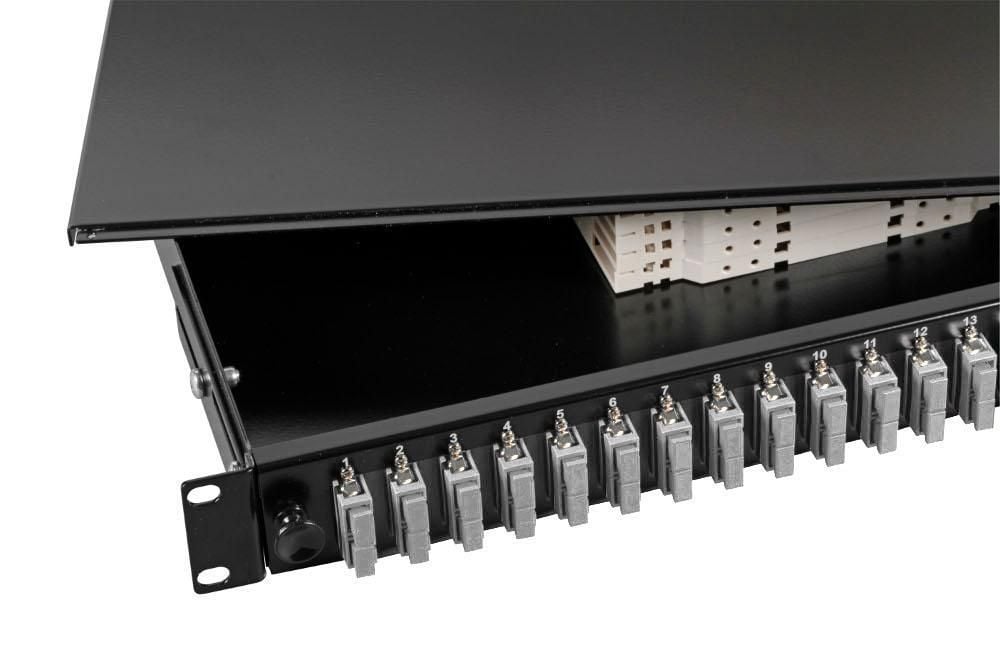 19 optical drawer " 1 HE 24 compass SC Duplex multimodal OM 2 black - OEM ILWL SB-DT- 24 SCDM