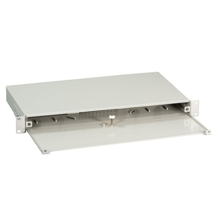 Cassetto Ottico 19" 1U 24 bussole SC Duplex Monomodale Grigio - ILWL SB-DT-24SCDSG