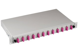 19 " Assembled with 12 Compasses and 24 Pigtails SC Duplex Multimodale OM 4 - ILWL SB-PG- 12 SCOM 4 G