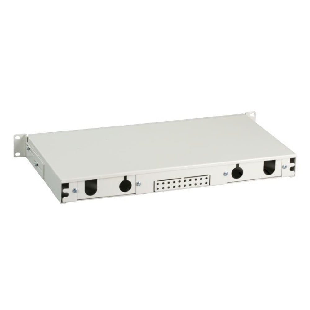 Cassetto Ottico 19'' Assemblato con 12 Bussole e 24 Pigtails SC Duplex Monomodale OS2 - ILWL SB-PG-12SCOS2G