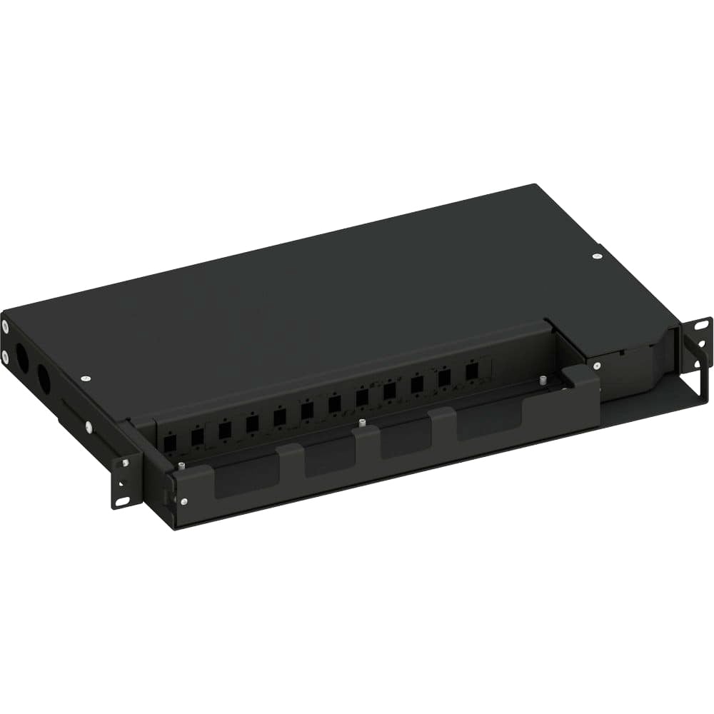 Cassetto ottico 19'' Pivot con Piastra Frontale per 12 LC Duplex/12 SC Simplex/12 E2000® - Techly Professional ILWL SBPV-12LCDB