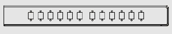 Cassetto ottico 19'' Pivot con Piastra Frontale per 12 LC Duplex/12 SC Simplex/12 E2000® - Techly Professional ILWL SBPV-12LCDB