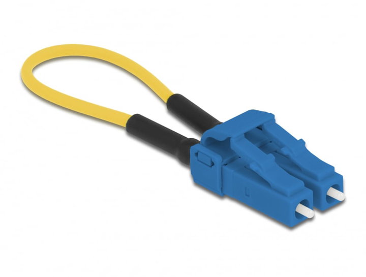 Cavo di Prova Accoppiatore Loopback Fibra Ottica Monomodale LC/UPC - Delock ILWL-ADP-LCUPCSM
