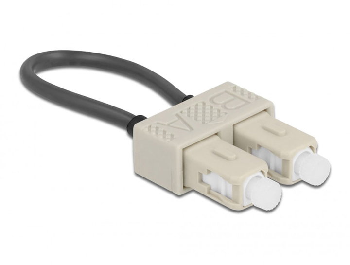 Cavo di Prova Accoppiatore Loopback Fibra Ottica Multimodale OM2 SC - Delock ILWL-ADP-SCOM2