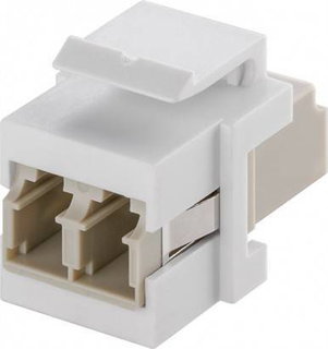 Keystone adapter 2 x LC Duplex Female Optics fibre - Goobay ILWL-KEY- 2 LCDX